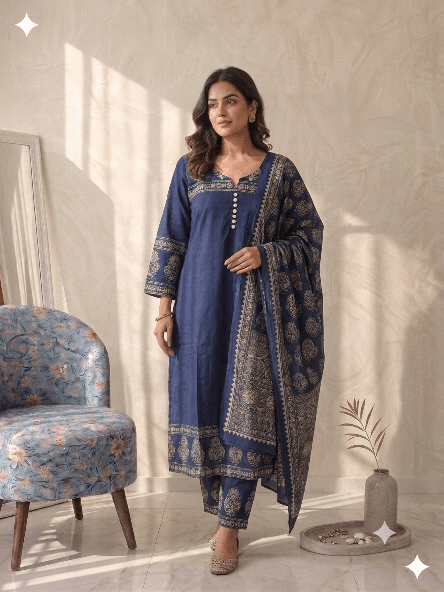 3-piece plain with Yoke detaililng